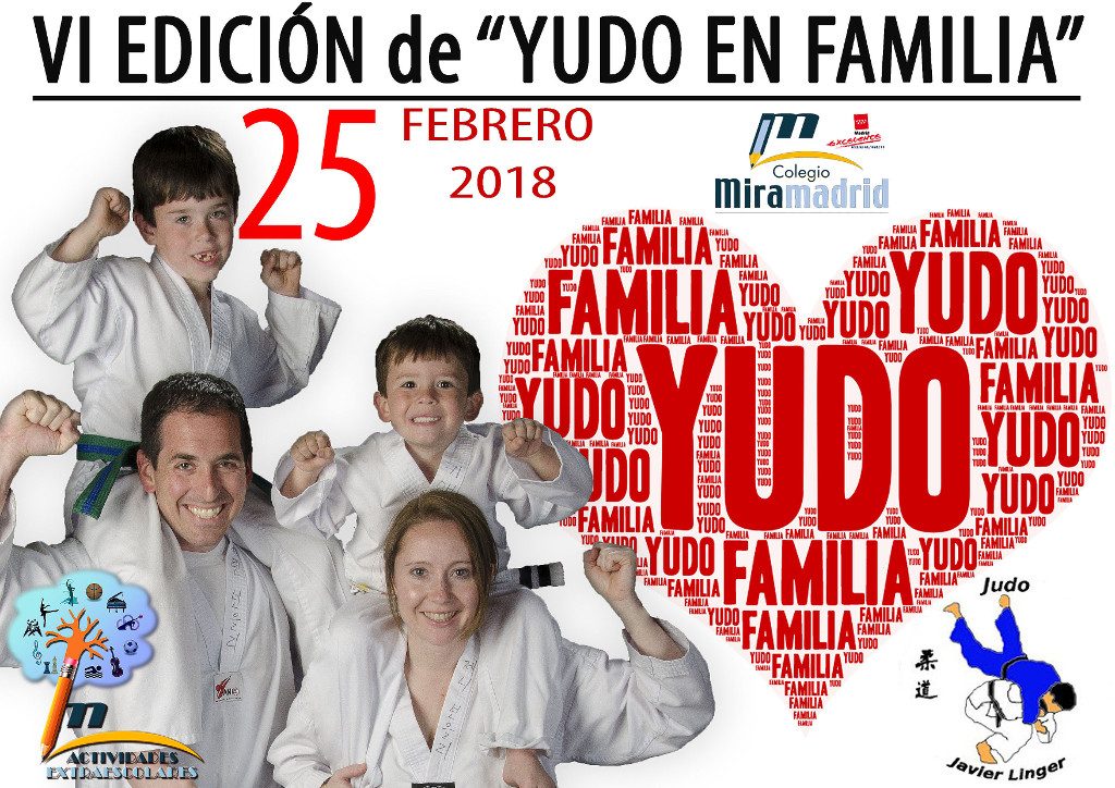 Gran momento para practicar deporte en familia en esta bonita jornada de yudo